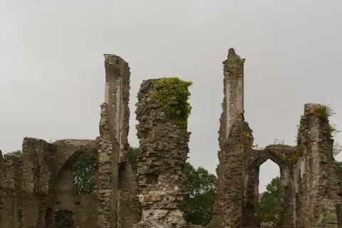 The ruins of Neath Abbey